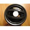 Peg Perego Doppia ruota anteriore nero bianco per Pliko P3 Compact e switch NERO/BIANCO DA COLLEZIONE 2011