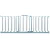 Safetots Cancelletto di Sicurezza con Parte Superiore Incurvata, 197cm - 206cm, Grigio Opaco, Montaggio a Pressione, Cancelletto per Bambini per Porte, Corridoi e Spazi Stretti, Barriera di Sicurezza