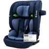 OSANN - Seggiolino auto Bambini Flux Isofix i-Size Top-Tether - 76-150 cm - Da 15 mesi a 12 anni - Gruppo 2/3 - Marina, altezze 14 posizioni, rivolto in avanti
