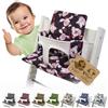 Babys-Dreams Cuscini per seggiolone per bambini Stokke Tripp Trapp, cuscini sostitutivi, 20 colori a scelta, 2 pezzi