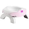 OKBABY Roady Vasino e Riduttore WC Pieghevole per Bambini per Uso Quotidiano e Viaggio, Rosa