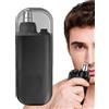 Generico Epilatore portatile per la depilazione del naso, rifinitore per la depilazione del naso | Strumento per la rasatura del tagliacapelli nasale ricaricabile tramite USB,Rasoio elettrico per del naso