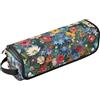 KLL Borsa da viaggio per strumenti per capelli con tappetino in ferro, impermeabile, organizer da viaggio per strumenti caldi, ferro arricciacapelli, volumizzante, styler, illustrazione vivida del