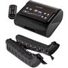 Dinamicamed ® Premium 8.0 Pressoterapia Linfodrenaggio Professionale Digitale Compact, Pressoterapia per Casa con 6 Programmi, Massaggio Linfodrenante 8 Camere Gambali XL