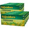 Sogni d'oro Sognid'oro Tisana Finocchio per il Gonfiore Addominale Infuso con Estratti Naturali ad Azione Sgonfiante - 7 Confezioni da 20 Filtri
