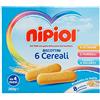 Nipiol - Biscottini 6 Cereali, 2 Minerali, 4 Vitamine - 4 pezzi da 360 g [1440 g]