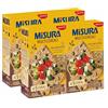 MENDOSA Misura Multicereali, Croccanti Spesse con 5 Cereali, Semi di Zucca, Sesamo e Quinoa, 200g, Confezione da 4