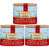 Le Saunier De Camargue Fleur De Sel Sea Salt, Confezione da 125g (3 pacchetti)