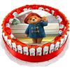 BIGIEMME Torta barrette cioccolato con cialda - kit fai da te idea regalo compleanno bambini festa party dolciumi cioccolato cioccolata barrette personaggio a scelta (Orsetto Paddington)