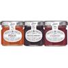 Wilkin & Sons Ltd Kit Wilkin & Sons Strawberry Wild Blueberry Peach Fragole Mirtilli Selvatici Pesca 24 Vasetti Vetro da 28 g