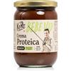 KoRo - Crema spalmabile proteica crunchy vegan KoRo x Bebe Vio 500 g - senza latte - ricca di proteine - da spalmare o sul porridge