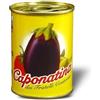 Italicum.it CAPONATA DI MELANZANE TRADIZIONALE SICILIANA lattina da 140 gr. azienda storica CONTORNO Palermo - Confezione da 24 lattine da 140 gr. (24)