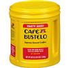 Cafe Bustelo Espresso Ground Coffee, 36 oz Party Size Canister