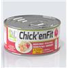 Generico Dailylife Chick'EnFit Petto di Pollo in Salsa di Pomodoro, 150g, Senza Glutine, 26% Proteine (36 Pezzi)
