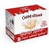 CAFFE' DI ROMA 80 Capsule CAFFE DI ROMA compatibili con Nespresso GINSENG AMARO ZERO Bevanda solubile - Senza Glutine - 8 Astucci da 10 capsule Compatibili con macchina caffè sistema Nespresso -