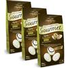 Generico 3X Crispo Ovetti Confettati Gourmet Cioccolato Fondente al Gusto Pistacchio Salato 150g