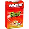 Vivident Blast Fruit Astuccio - Chewingum Gusto Frutta da 20 Confezioni