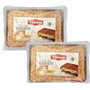 Cosm'Ethics Yörem kadaif - Cioccolato Dubai Capelli d'angelo arrosto alla griglia kadayif 2 x 200 g - Pasticceria Orientale Croccante per tavoletta cioccolato kunefe