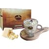 Caffè Vulcanus - Cioccolata calda in 12 gusti - bustine da 30 gr. Non contiene glutine, no OGM e senza grassi idrogenati (Bianca)