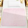 Aolso Bambino Fasciatoio Portatile, 70 * 90Cm Fasciatoio Impermeabile, Tappetino Per Cambio Bambino, Materassino Neonato Lavabile Impermeabile, Morbido Fasciatoio (Rosa)