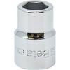 Beta 928A 19 - Chiavi a bussola con attacco quadro femmina 3/4 bocca esagonale, cromate