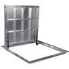 NewHatch Botola da pavimento 900 mm x 1000 mm (P) Porta Pavimento Chiusino Sigillo Portello ispezione Botola ispezione
