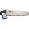 ZOSI 8CH 1080P H.265+ DVR Registratore Video Digitale Disco Rigido 2TB