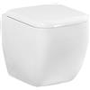 RAK Ceramics VASO WC METROPOLITAN HIBISCUS FILO MURO Sanitari Ceramica Scarico Universale