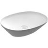 RAK Ceramics LAVABO DA APPOGGIO OVALE (SENZA FORO) VARIANT 50X36 CM Bianco