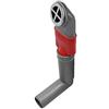 FRANKE ET 133.0459.872 - troppopieno 85/107 per lavelli in ceramica, finitura radiale, ricambio per lavello/scarico