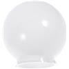 HOLIDYOYO Coprilampada Sferico Acrilico Per Esterni Design Elegante e Decorativo ø Compatibile Con Lampade Da Tavolo e Applique Per e Ambienti Interni