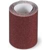 bricoleva.it Rotoli di Carta Abrasiva grana 120 per Uso Manuale - Ideale per i lavori fai da te - per Levigare e Rifinire le Superfici - mm 115 x 5 mt