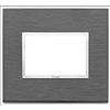 VIMAR PLACCA 3 POSTI ARDESIA A SPACCO VIMAR EIKON 21653.52