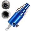 Generico Estrattore Tubo | Acciaio Cromo-Vanadio 95mm 2-in-1 Rimuovi Bulloni & Filetto | Strumento Manuale/Elettrico Per Tubi 1/2, 3/4, 1 Pollice, Rubinetti, Valvole, Doccia, Vasca, WC, Lavello, Idraulico