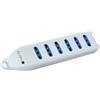 Techly 021659 Multipresa 6 Posti Italiana Bipasso Senza Cavo Bianco Bianco