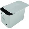 ALLINOX Vaso Di Espansione Aperto In Acciaio INOX AISI 304 Per Camino e Termocamino Impianti Termici KIT Riscaldamento Termostufa o Caldaia (40 LITRI)