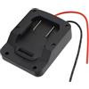 KIMISS Adattatore Batteria per Elettroutensili per Utensili PARKSIDE 20V - Cavo PTFE 12AWG, Convertitore Batteria Versatile per Progetti Elettrici