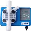 Dosita Pompa dosatrice elettromagnetica con dosaggio proporzionale alla misura del Rx (ORP) modello ME1-RX - 8 l/h @ 4 bar 230 Vac, testata PVDF con tenute viton per dosaggio cloro