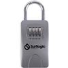 SURF LOGIC Surflogic 59131 - Lucchetto per chiavi standard, argento, 76 x 190 x 45 mm