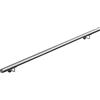 V2Aox Corrimano scala Acciaio inox AISI 304 Ringhiera diametro 42mm V2Aox 40-1000 cm, Lunghezza:200 cm