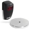 Motorline PROFESSIONAL MOTORLINE Kit fotocellula esterna modulata MFE con riflettore a specchio e portata fino a 12m, alimentazione 12/24V AC - 12/24/36V DC, ideale per rilevamento ostacoli su porte e cancelli automatici