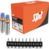 Isolamenti Chiodi per Sparachiodi Chiodatrice a Gas Pulsa 27P 40P 65 Alta Durezza Calcestruzzo Acciaio Guide Cartongesso (C6-25 (25mm), 1250 pz scatola)