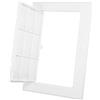 EXCEART Coperchio Di Protezione Per Il Tappo Della Porta Di Ispezione Coperchio Del Pannello Elettrico Pannello A Parete Coperchio Del Cartongesso Fori Registro Idraulico Soffitto