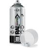 HQS High Quality Spray HQS RAL MASTER Bomboletta di Vernice Spray 400ml Nitro Colori Ral (1, Ral 7011 Grigio Ferro Lucido)