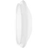 HOLIDYOYO Paralume Ventilatore da Soffitto in Acrilico Traslucido Rotondo 19 Cm, Copertura per Lampada a Soffitto Camera da Letto, Sostituzione Paralume Plafoniera per Interni ed Esterni