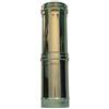 MBM Elemento telescopico canna fumaria DN 80 tubo acciaio inox 316