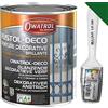 Owatrol DECO Vernice Smalto protettivo, Primer antiruggine, perfetto per Ferro (anche zincato), Legno, PVC, Plastica, Tegole. Finitura Lucida (2,5 Lt, Verde RAL 6005)