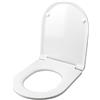 IDROTOP Copriwater per CIELO ENJOY TERMOINDURENTE BIANCO cerniera inox normale o rallentata soft close