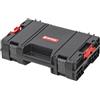 Qbrick System Cassetta Attrezzi Vuota Cassetta Porta Utensili Valigetta Lavoro Con Schiuma Protettiva 450 x 322 x 126 mm Nero Rosso PRO