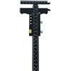EffiFish Calibro a forma di T in alluminio per la lavorazione del legno con righello scorrevole per applicazioni di marcatura e misurazione della carpenteria (A)